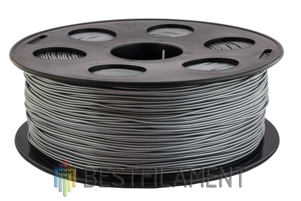 Серебристый металлик PLA пластик Bestfilament для 3D-принтеров 2,5 кг (1,75 мм)