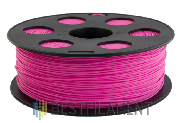 Розовый Watson Bestfilament для 3D-принтеров 2,5 кг (1,75 мм) Watson для 3D-принтера. Диаметр 1,75 мм. Вес 0.5 кг. Цвет розовый