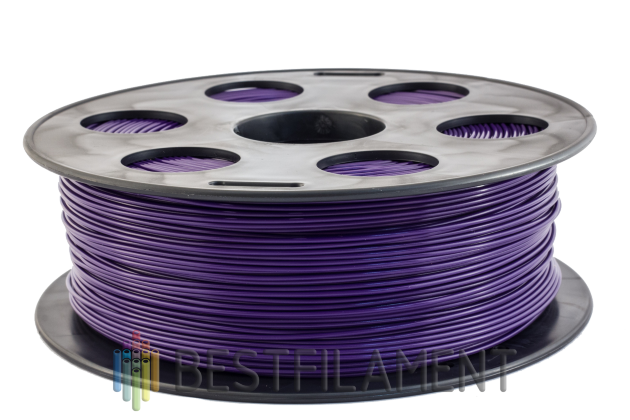 Фиолетовый PLA пластик Bestfilament для 3D-принтеров 1 кг (1,75 мм) PLA пластик для 3D-принтера. Диаметр 1,75 мм. Вес 1 кг. Цвет фиолетовый