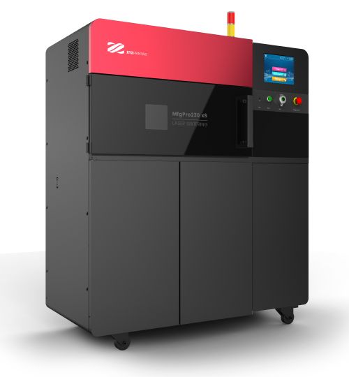 3D принтер XYZprinting MfgPro230 xS 3D принтер XYZprinting MfgPro230 xS – это лазерный спекающий 3D-принтер с рабочей областью построения 23 х 23 х 23 см.