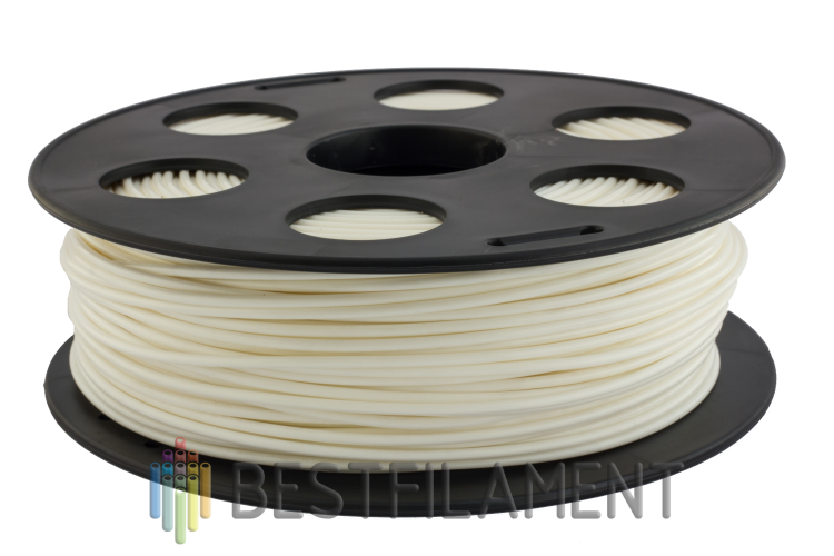 PLA пластик для 3D-принтеров Bestfilament. Цвет белый. 1 кг. 2 390 руб.