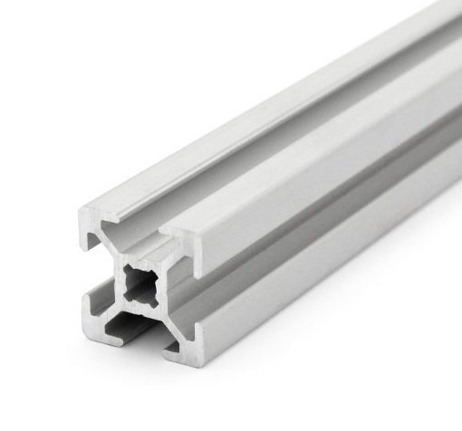 Алюминиевый профиль 30x30мм 1,5м конструкционный без покрытия Алюминиевый профиль 30x30мм 1,5м конструкционный без покрытия