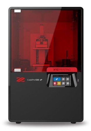3D принтер XYZPrinting CastPro120 xP 3D принтер XYZPrinting CastPro120 xP - представляет собой DLP 3д принтер нового поколения. Область печати: 9.4 х 5.2 x 10 см.