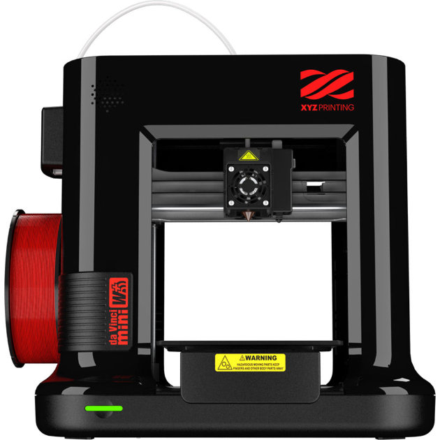 3D принтер XYZPrinting da Vinci Mini W+ (черный) 3D принтер XYZPrinting da Vinci Mini W+ (черный) - предназначен для тех, кто только осваивает 3D-печать. Область печати: 15 X 15 X 15 см.