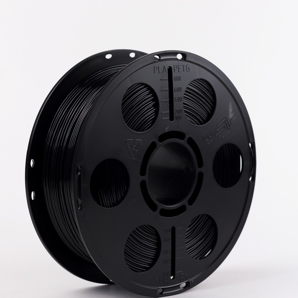 Черный PETG пластик Bestfilament для 3D-принтеров 1 кг (1,75 мм)