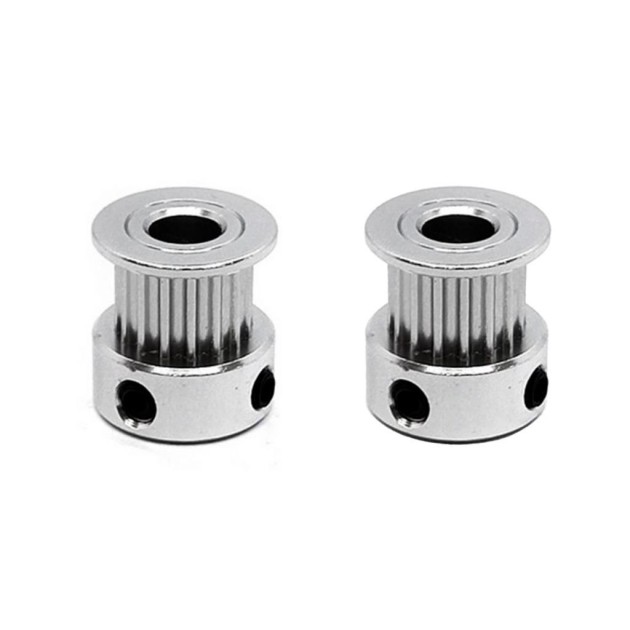 Шкив зубчатый GT2-6 16 зубьев 5мм 2шт Шкив зубчатый GT2-6 16 зубьев 5мм 2шт