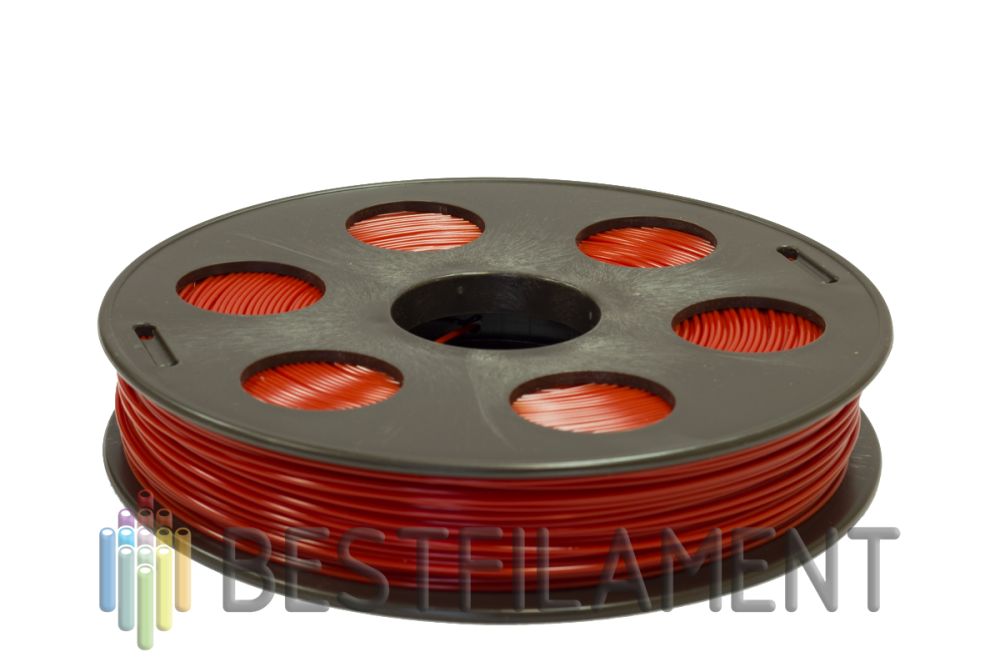 Красный Bflex пластик Bestfilament для 3D-принтеров 0.5 кг (2,85 мм)